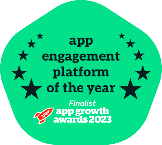 App engagement platform of the year. Finalist. App Growth Awards 2023